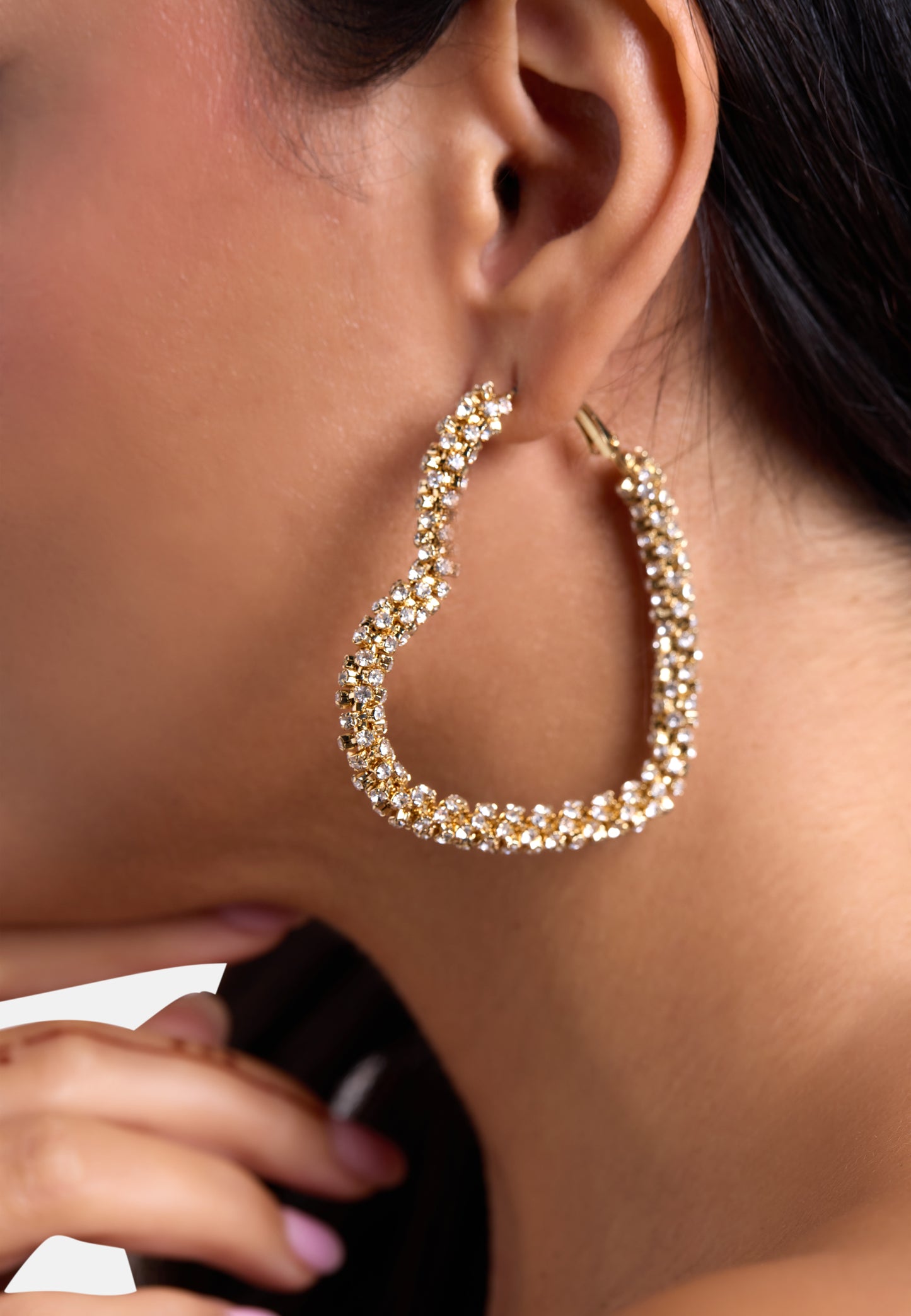 MB Candy Gold-Plated Heart Earrings