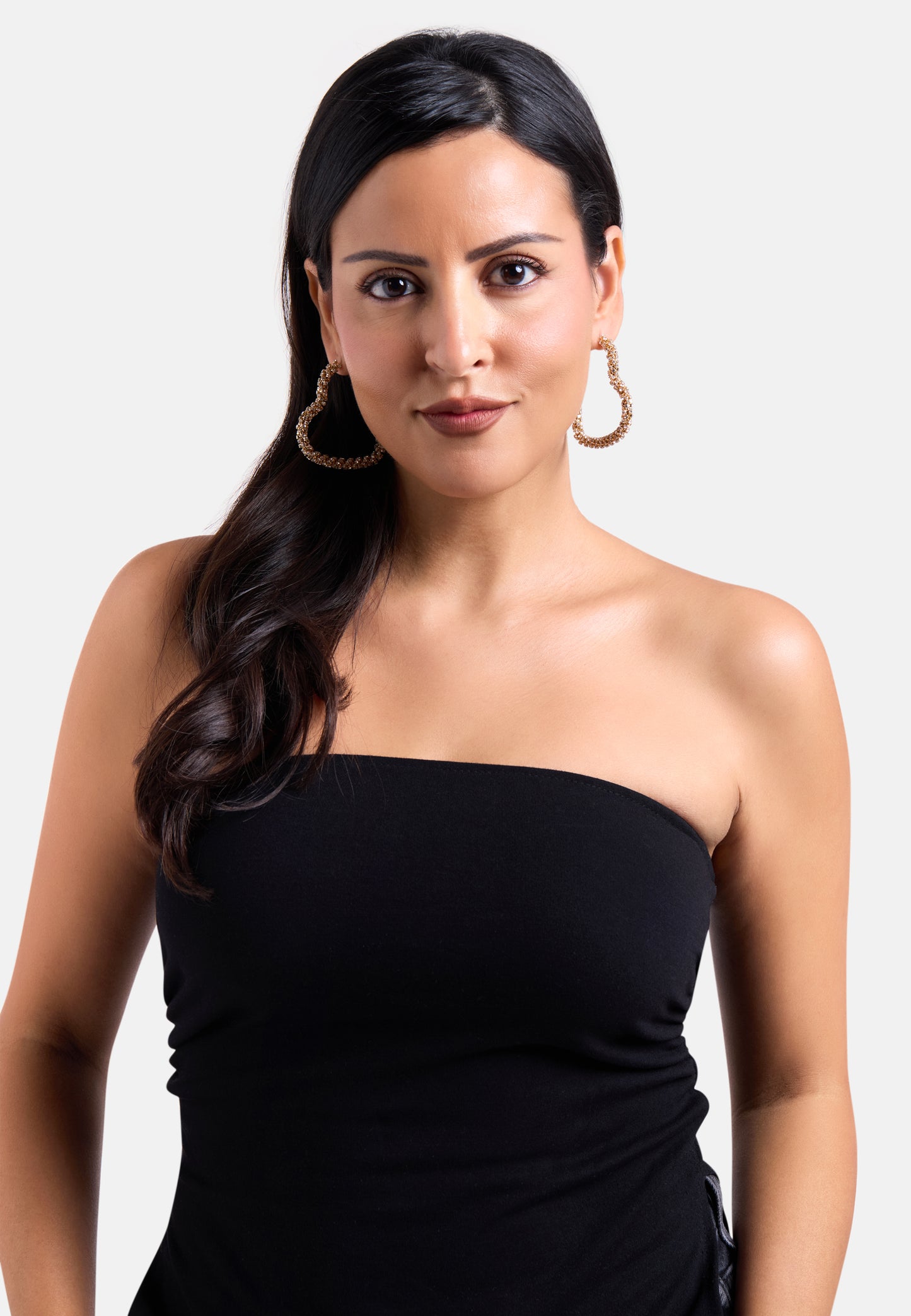 MB Candy Gold-Plated Heart Earrings