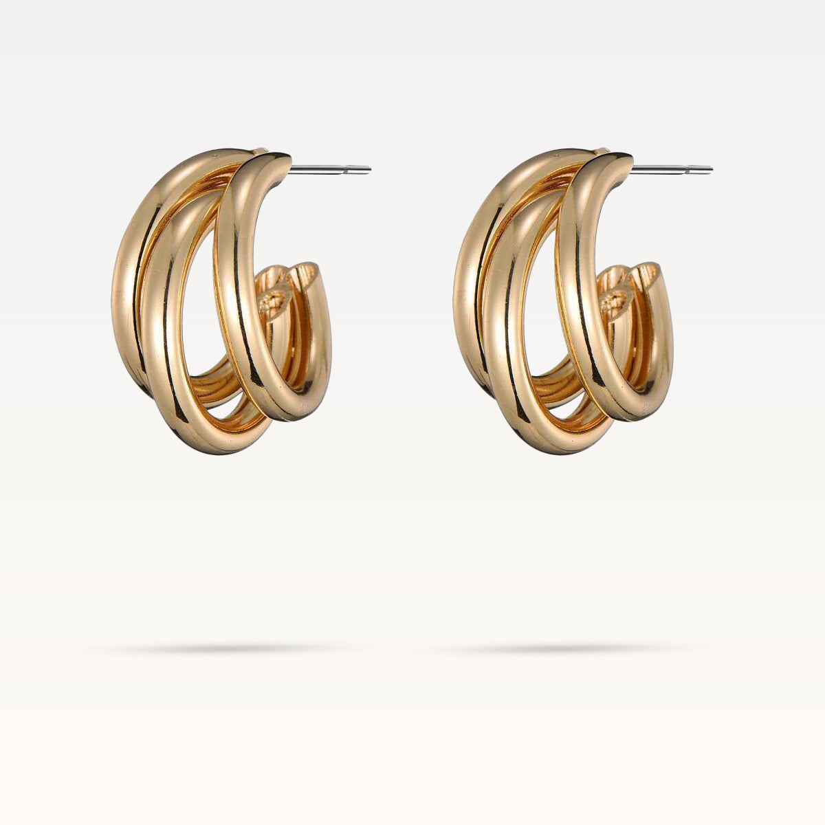 Jessica Hoop Earrings - Gold