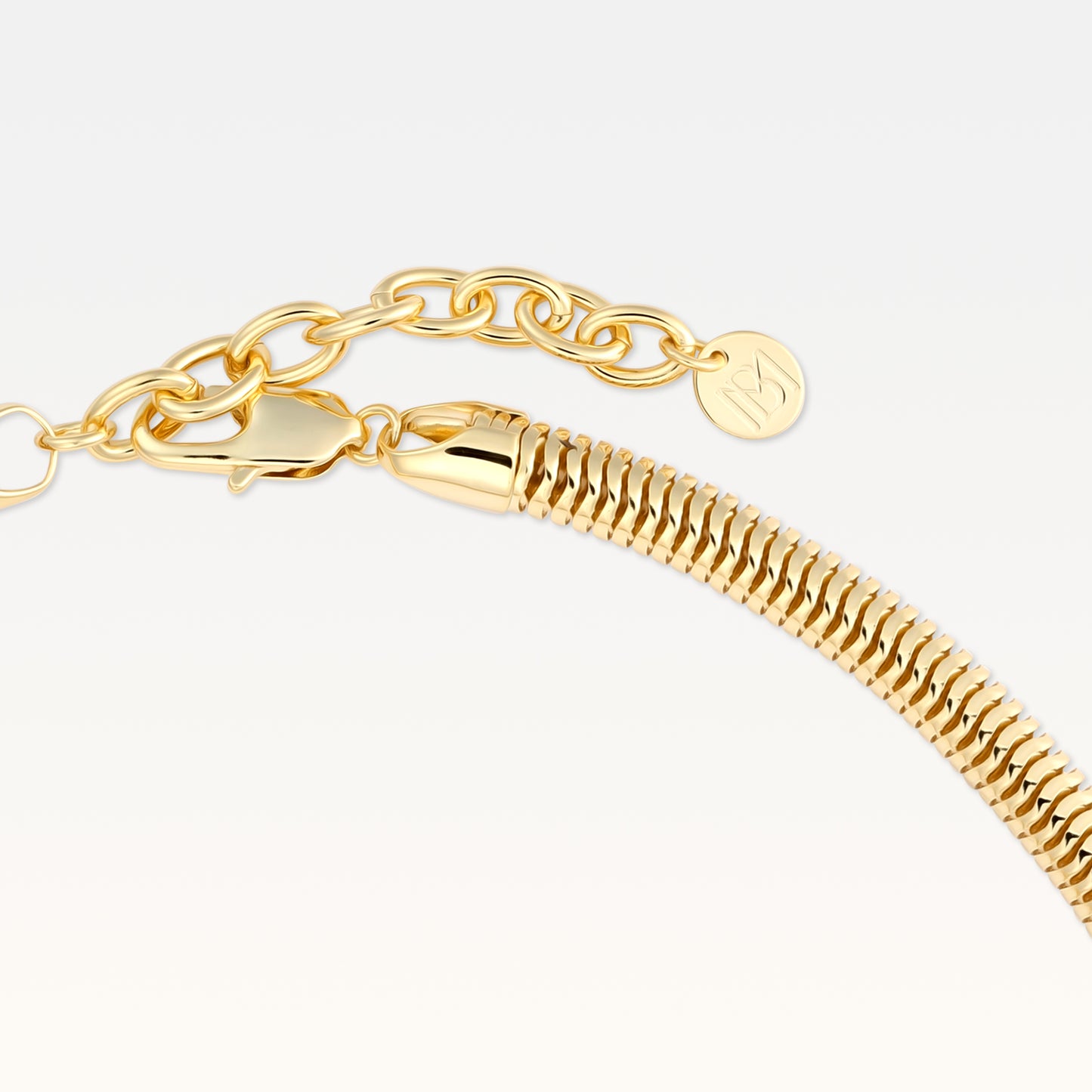 MB Signature Gold Plated Solène Necklace