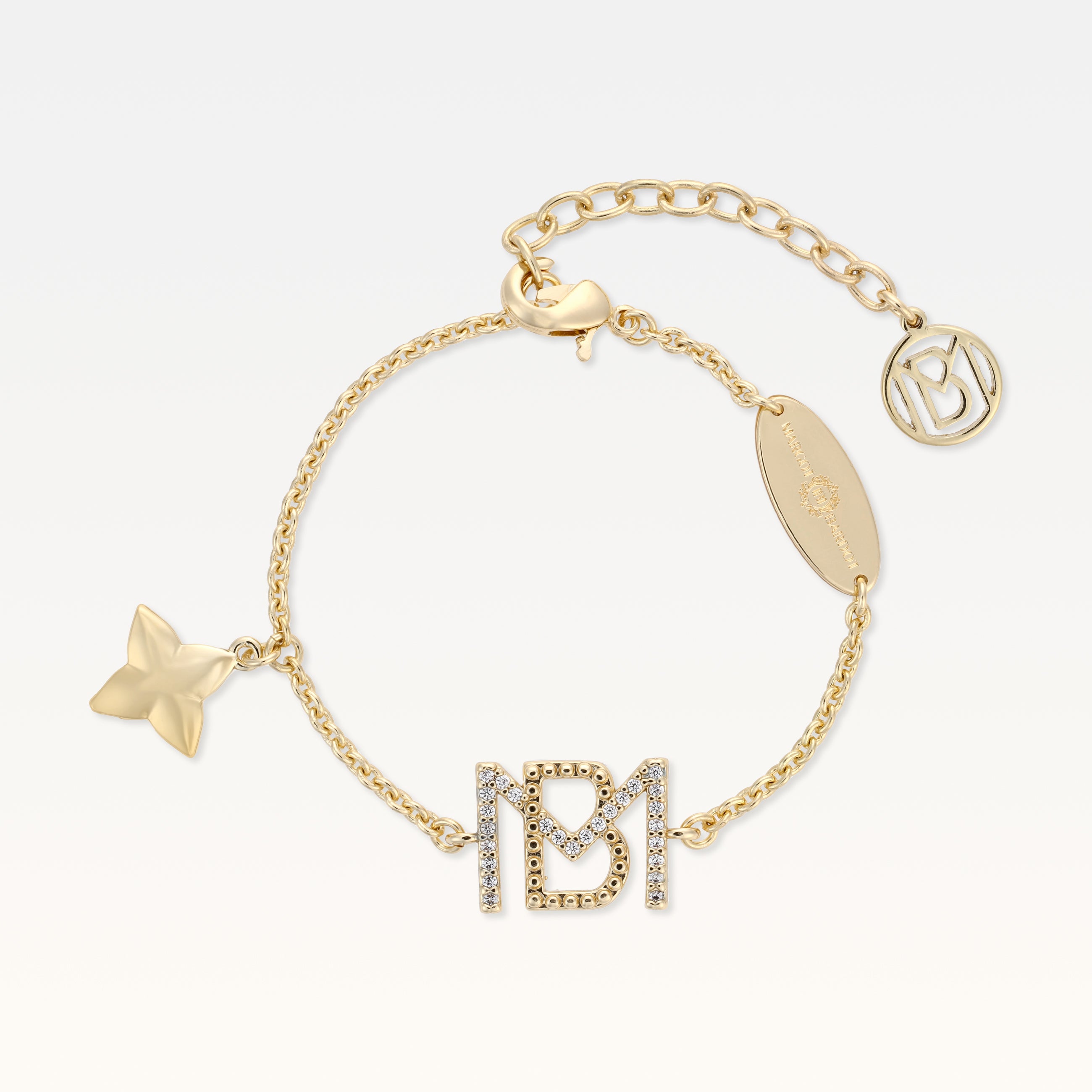 MB Signature Gold Plated Étoile Bracelet
