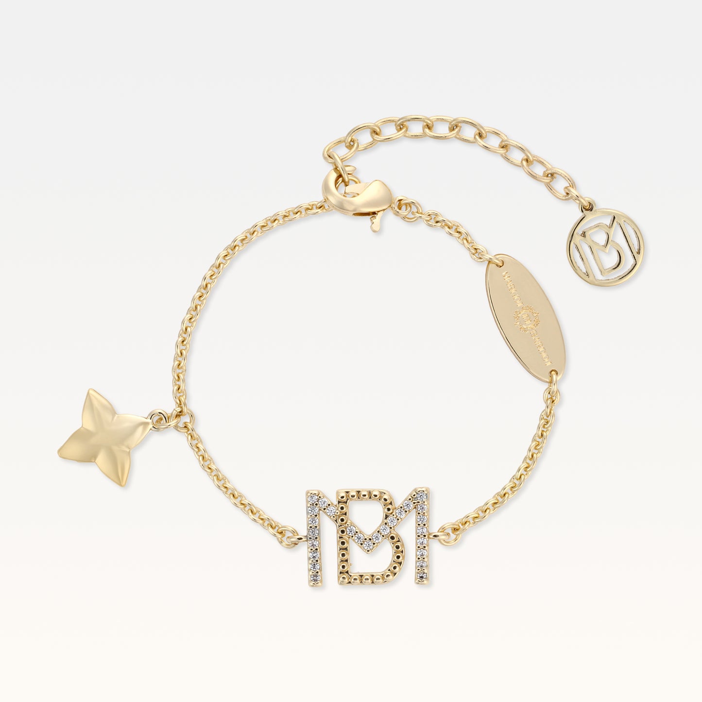 MB Signature Gold Plated Étoile Bracelet