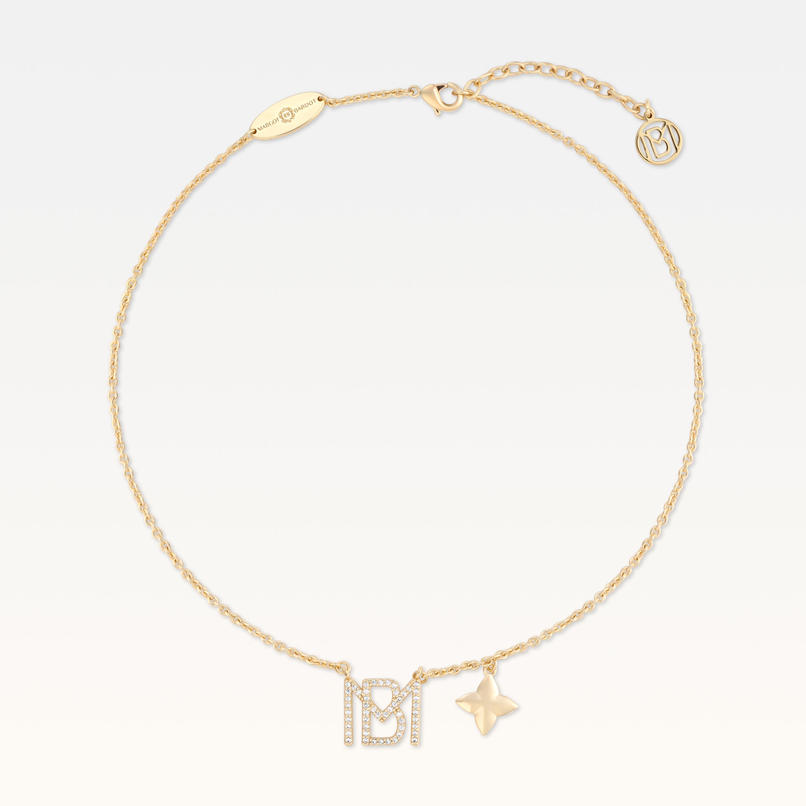 MB Signature Gold Plated Étoiles Necklace