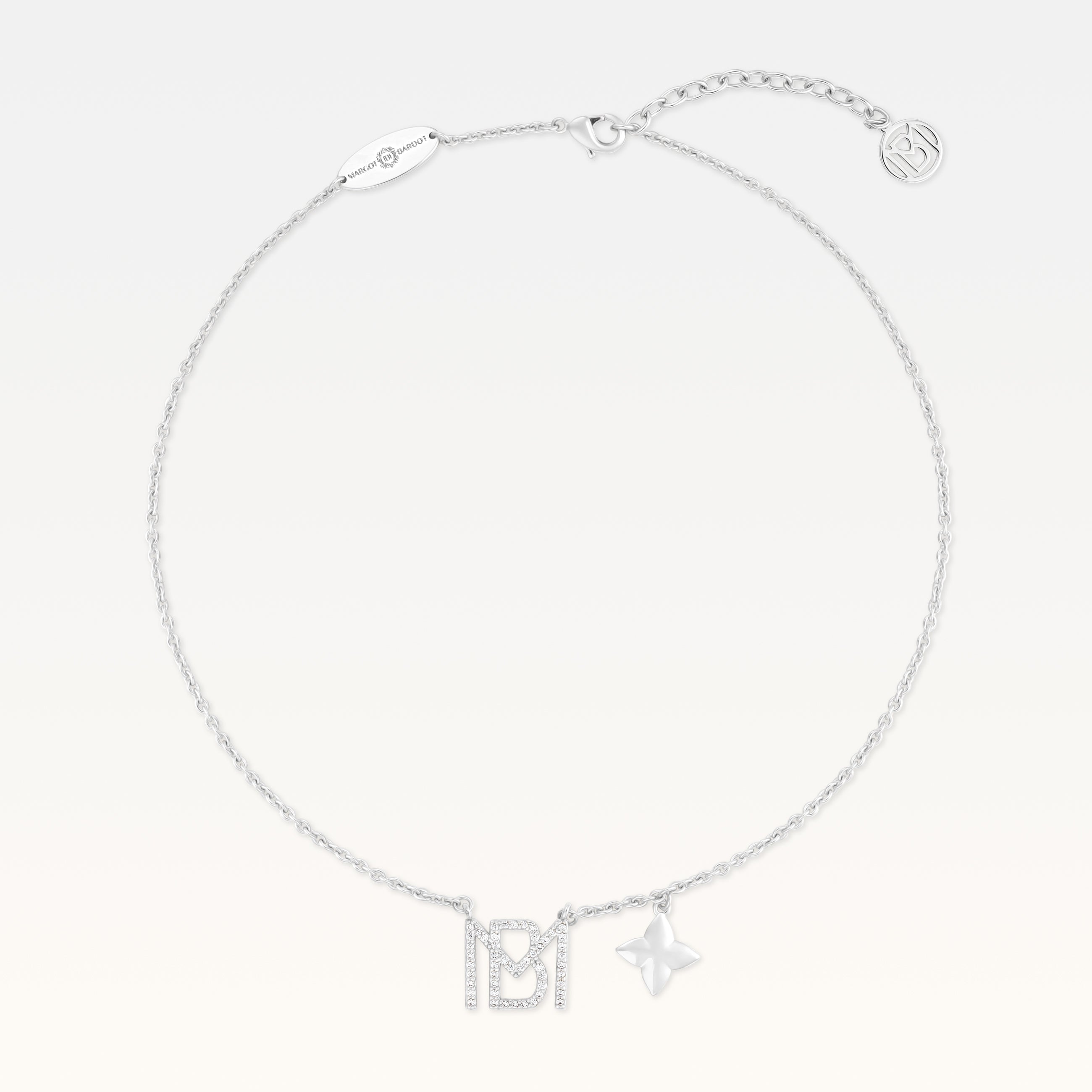 MB Signature Silver Plated Étoiles Necklace