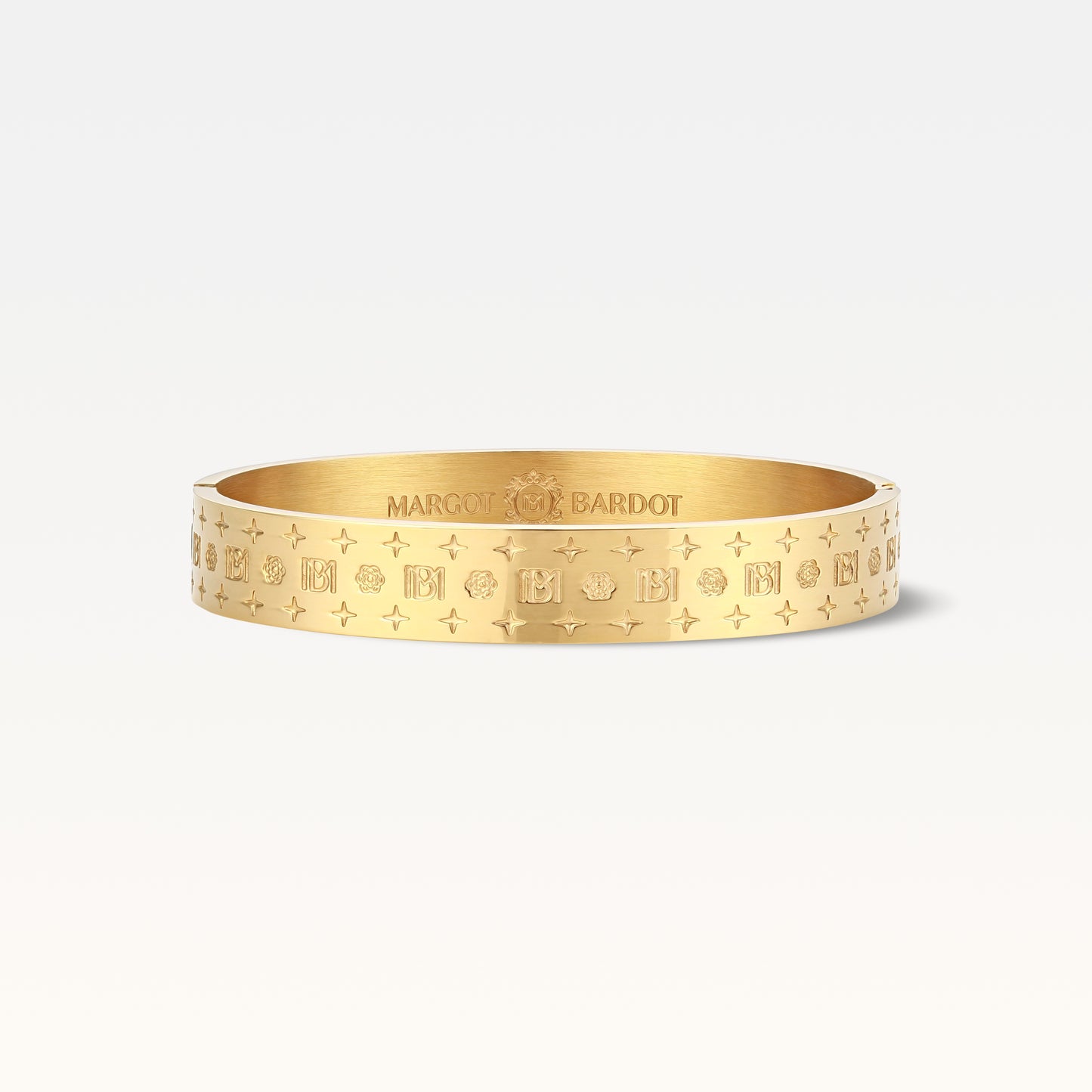 MB Signature Classic Gold-Plated Bangle