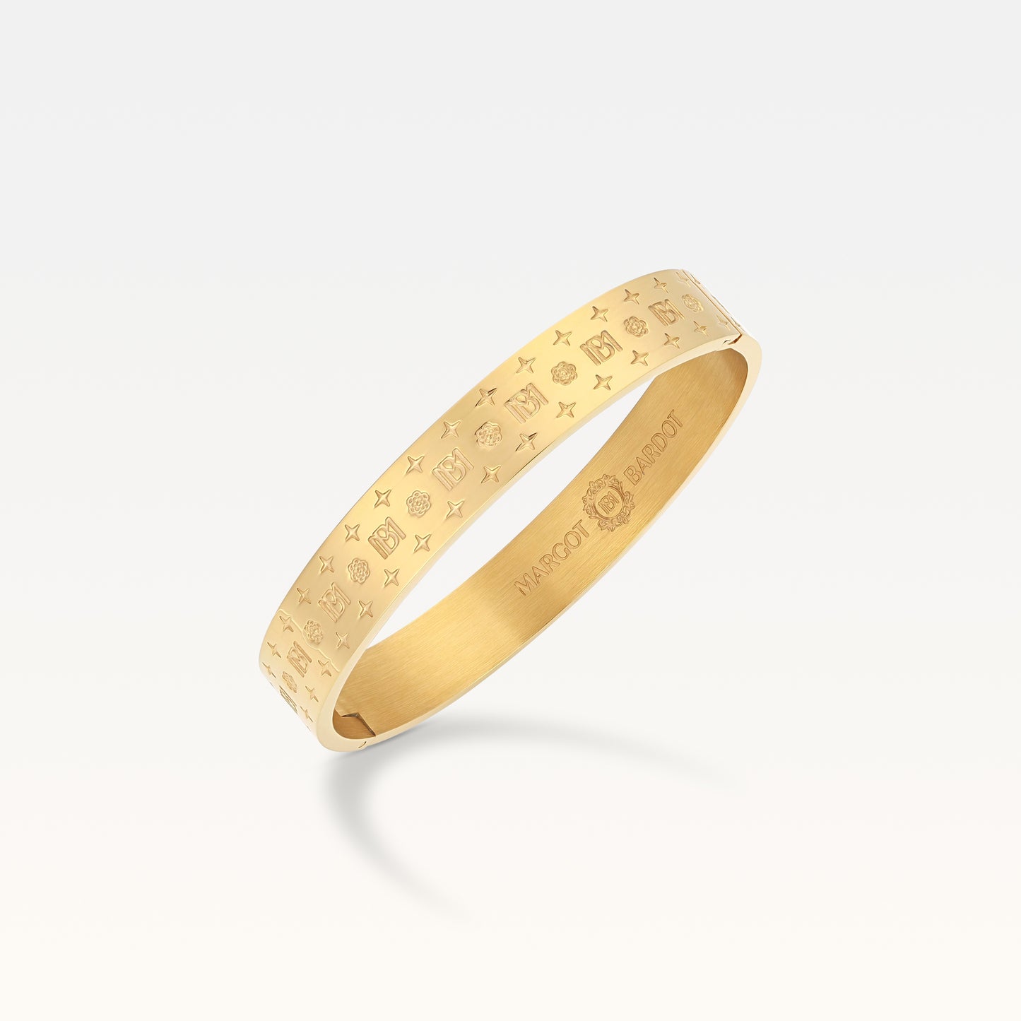 MB Signature Classic Gold-Plated Bangle