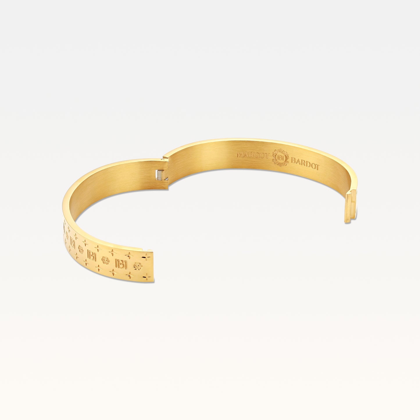 MB Signature Classic Gold-Plated Bangle
