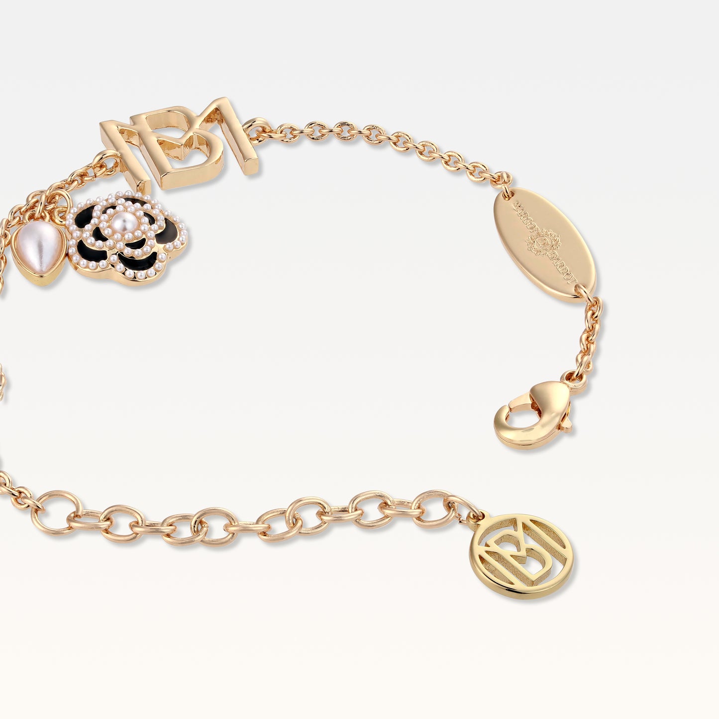 MB Signature Gold-Plated Camelia Bracelet