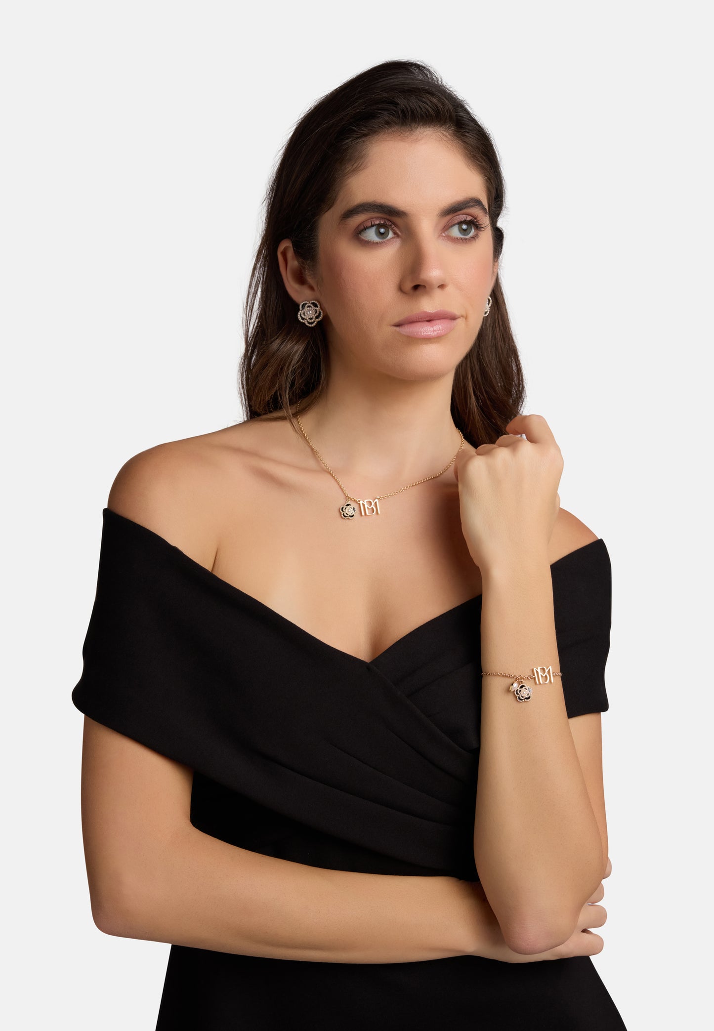 MB Signature Gold-Plated Camelia Set