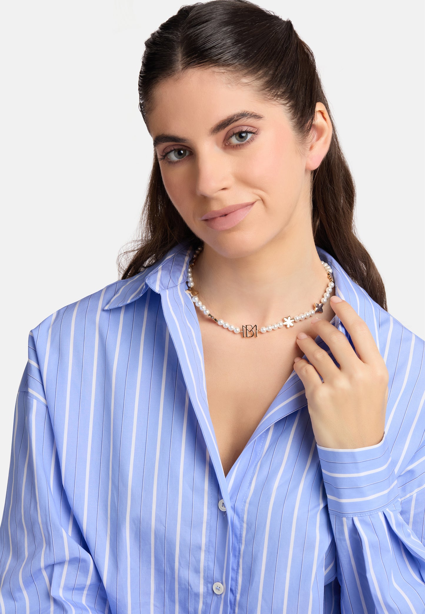 MB Signature Gold-Plated Celestial Necklace
