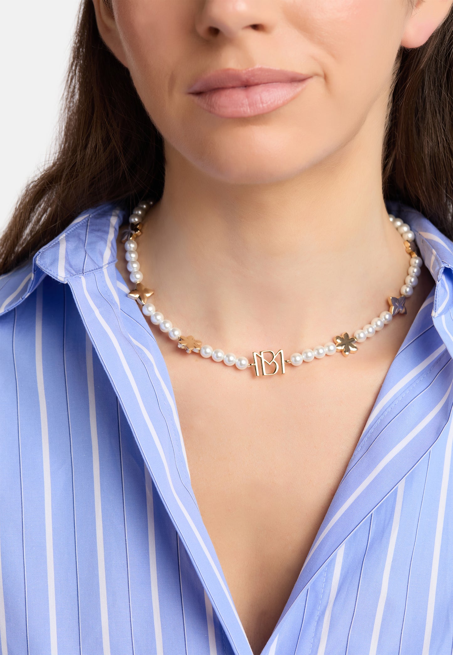 MB Signature Gold-Plated Celestial Necklace