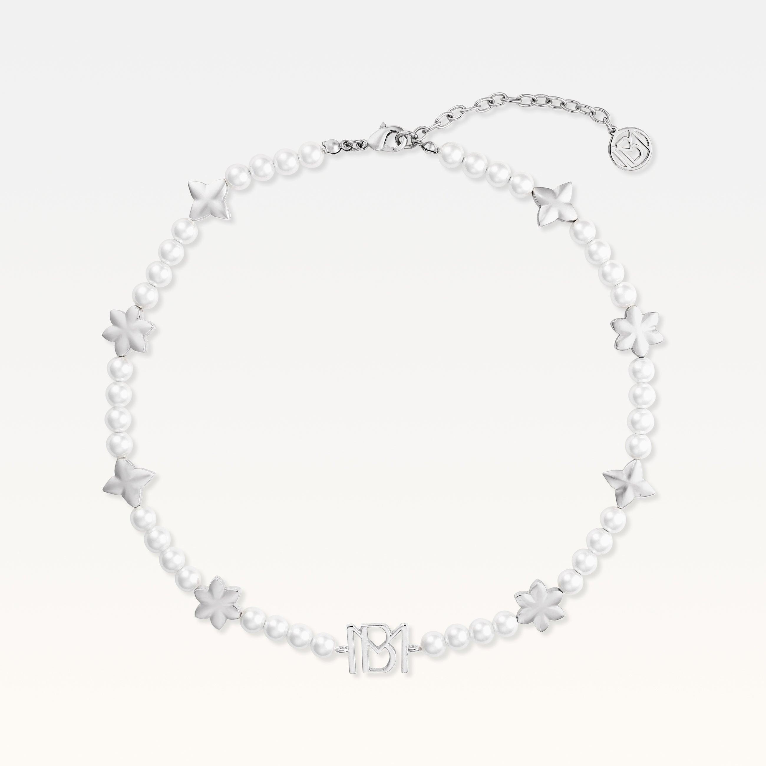 MB Signature Silver-Plated Celestial Necklace