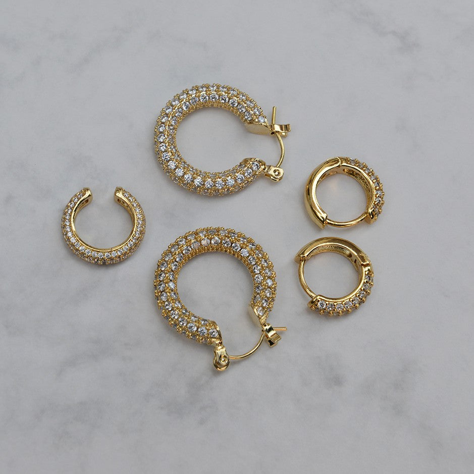 Abby Trio Set - Gold Margot Bardot Online