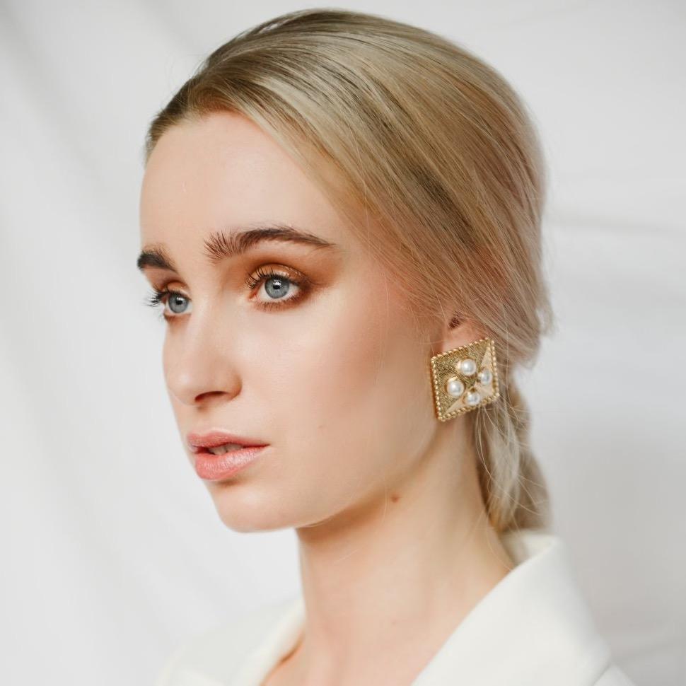 Aretha Earrings - Gold Margot Bardot
