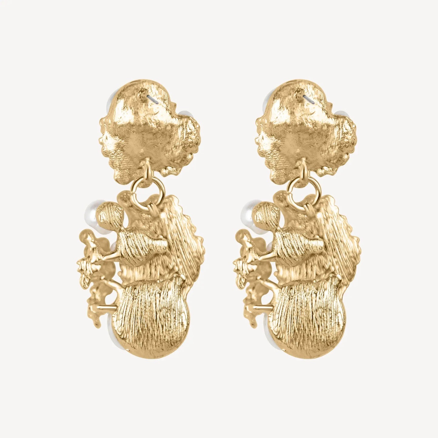 Arta Earrings - Gold Margot Bardot Online