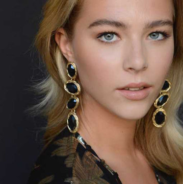 Arya Earrings - Gold Margot Bardot Online