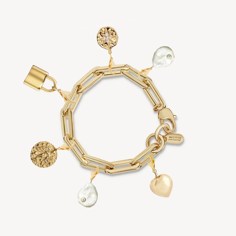 Ava Bracelet - Gold Margot Bardot Online