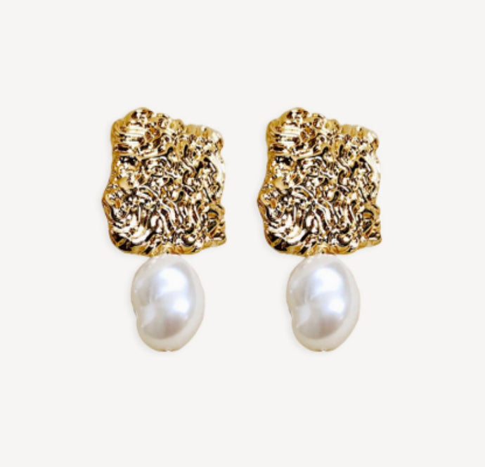 Casiope Earrings - Gold Margot Bardot Online