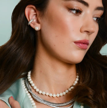 Grace Stud Earrings - Silver Margot Bardot Online
