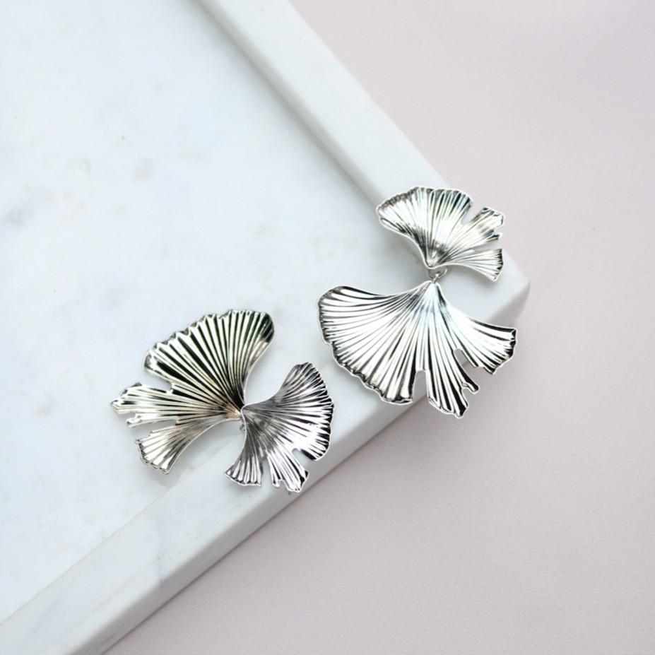 Lena Earrings - Silver Margot Bardot
