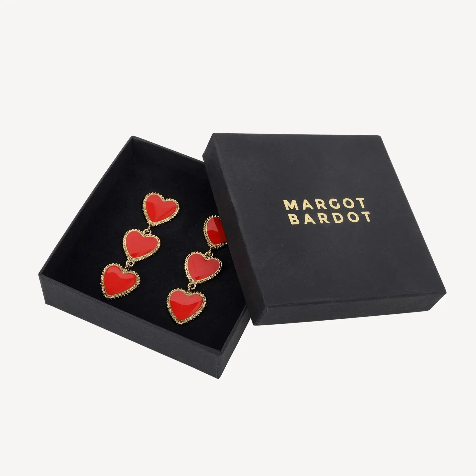 Maeva Earrings - Red Margot Bardot Online