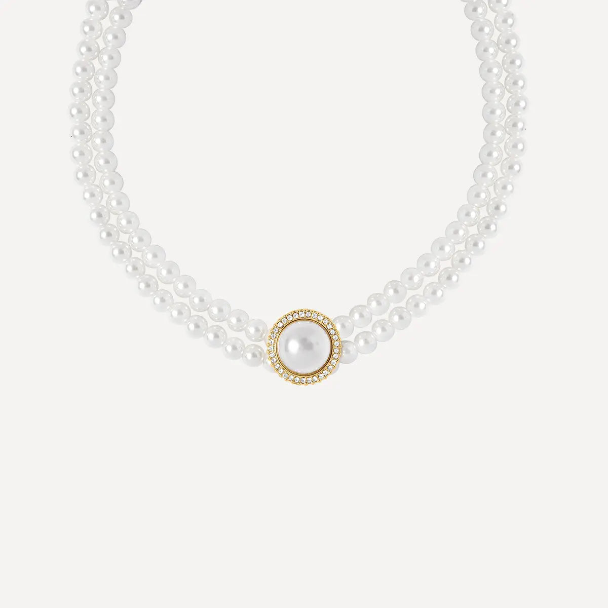Mallory Chocker Necklace - Pearl Margot Bardot Online