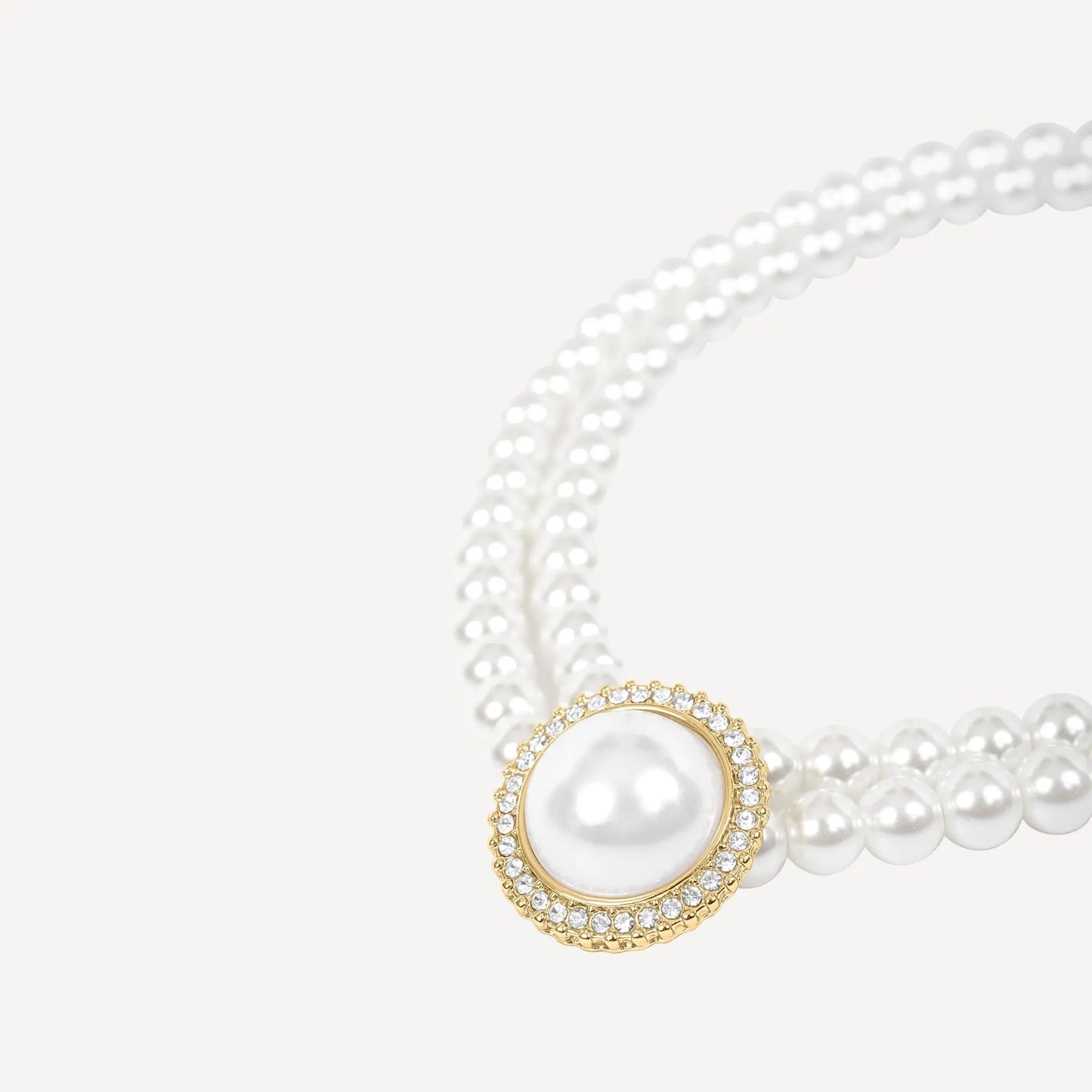 Mallory Chocker Necklace - Pearl Margot Bardot Online