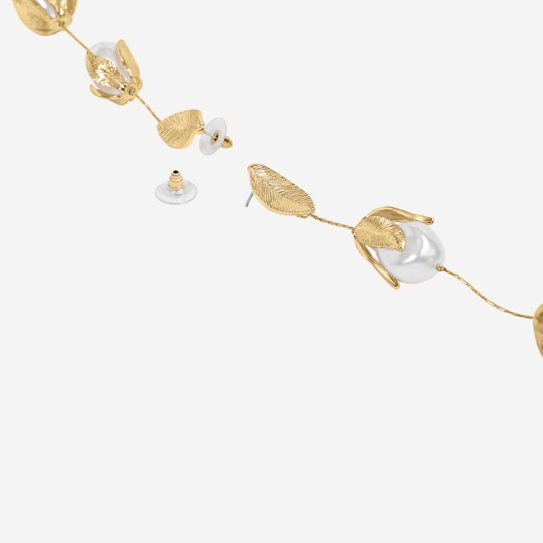 Malou Drop Earrings - Pearl & Go Margot Bardot Online