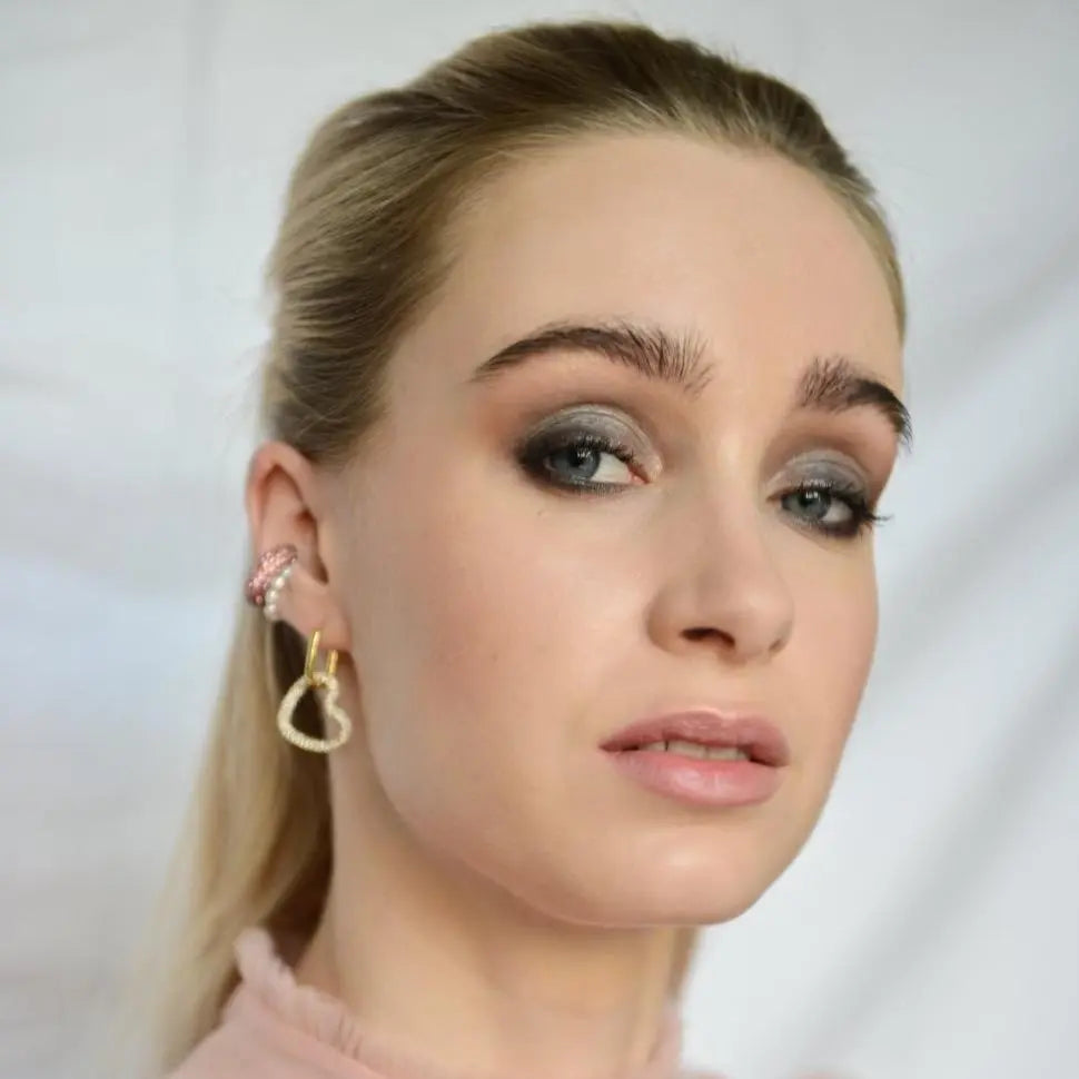 Paloma Ear Cuff - Pink Margot Bardot Online