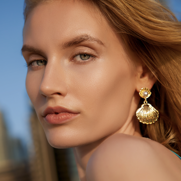 Ariel Earrings Small - Gold Margot Bardot