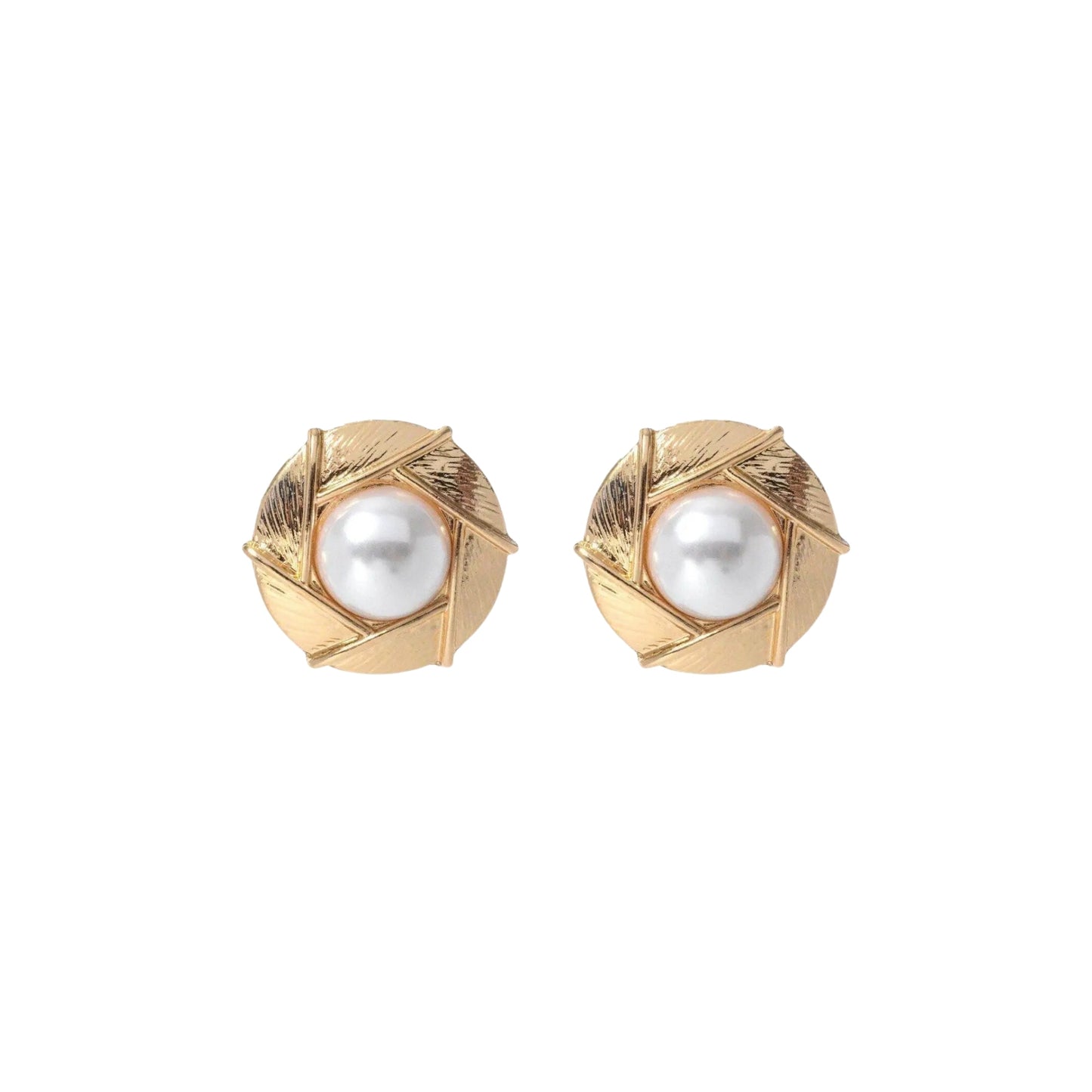 Yara Pearl Earrings - Gold