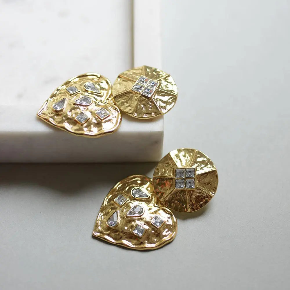 Yvette Earrings - Gold Margot Bardot Online