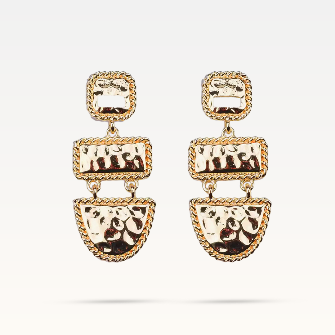 Seraphina Drop Earrings - Gold