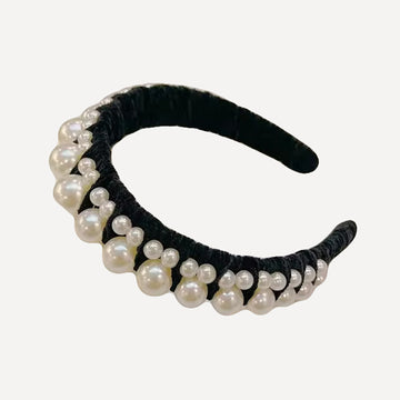 Hairband Velours Royal - Black