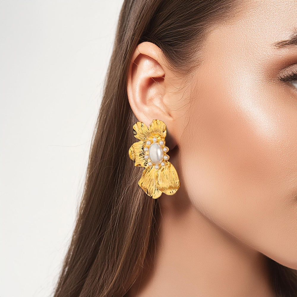 Capucine Earrings - Gold