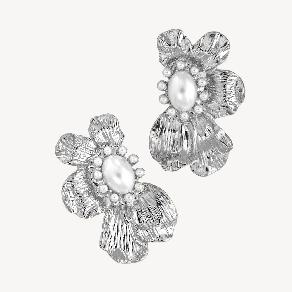 Capucine Earrings - Silver