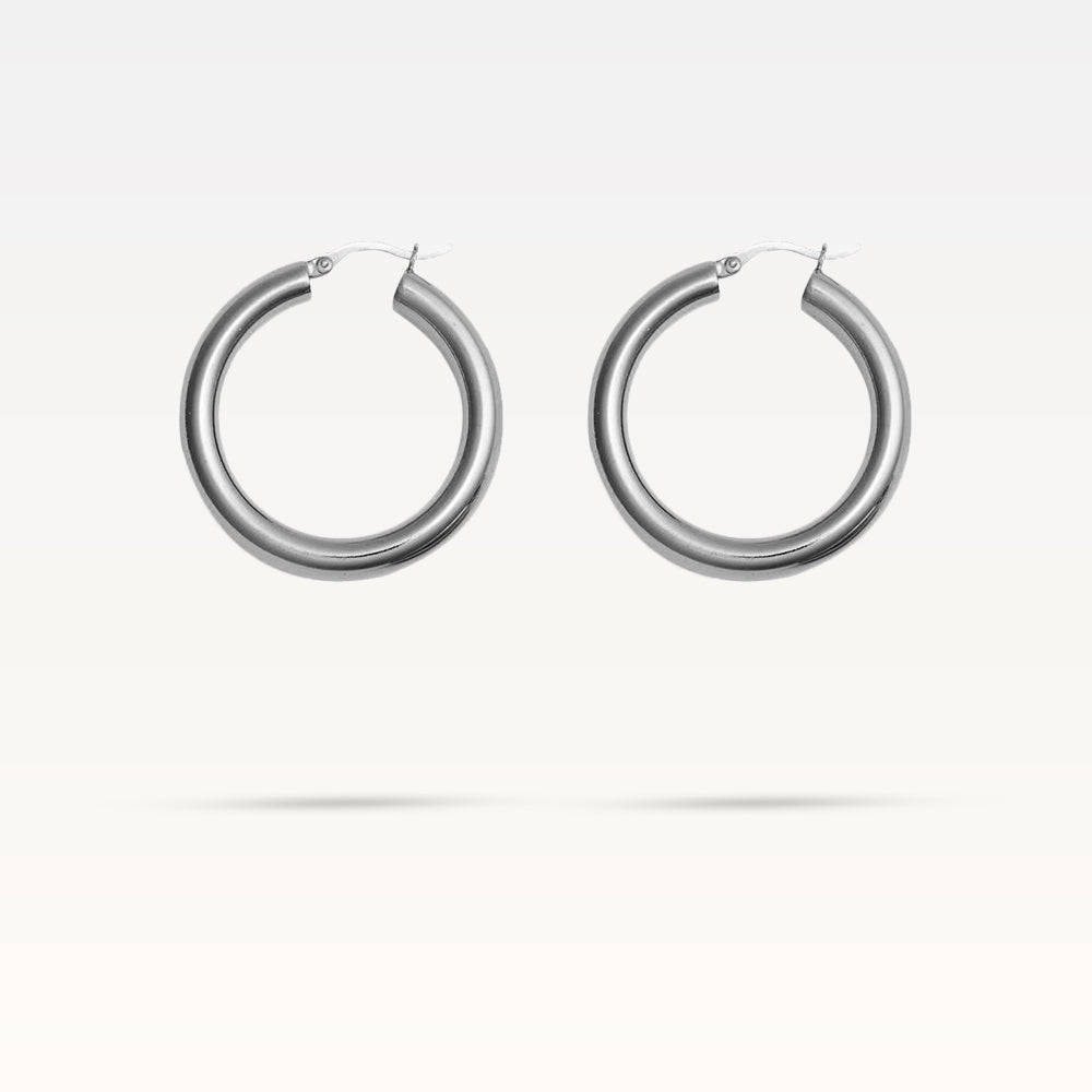 Iggy Earrings Small - Silver