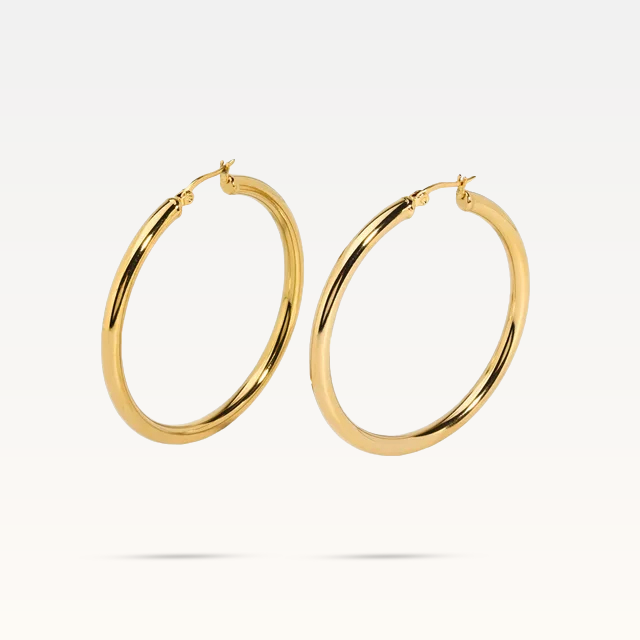 Iggy Earrings Medium - Gold