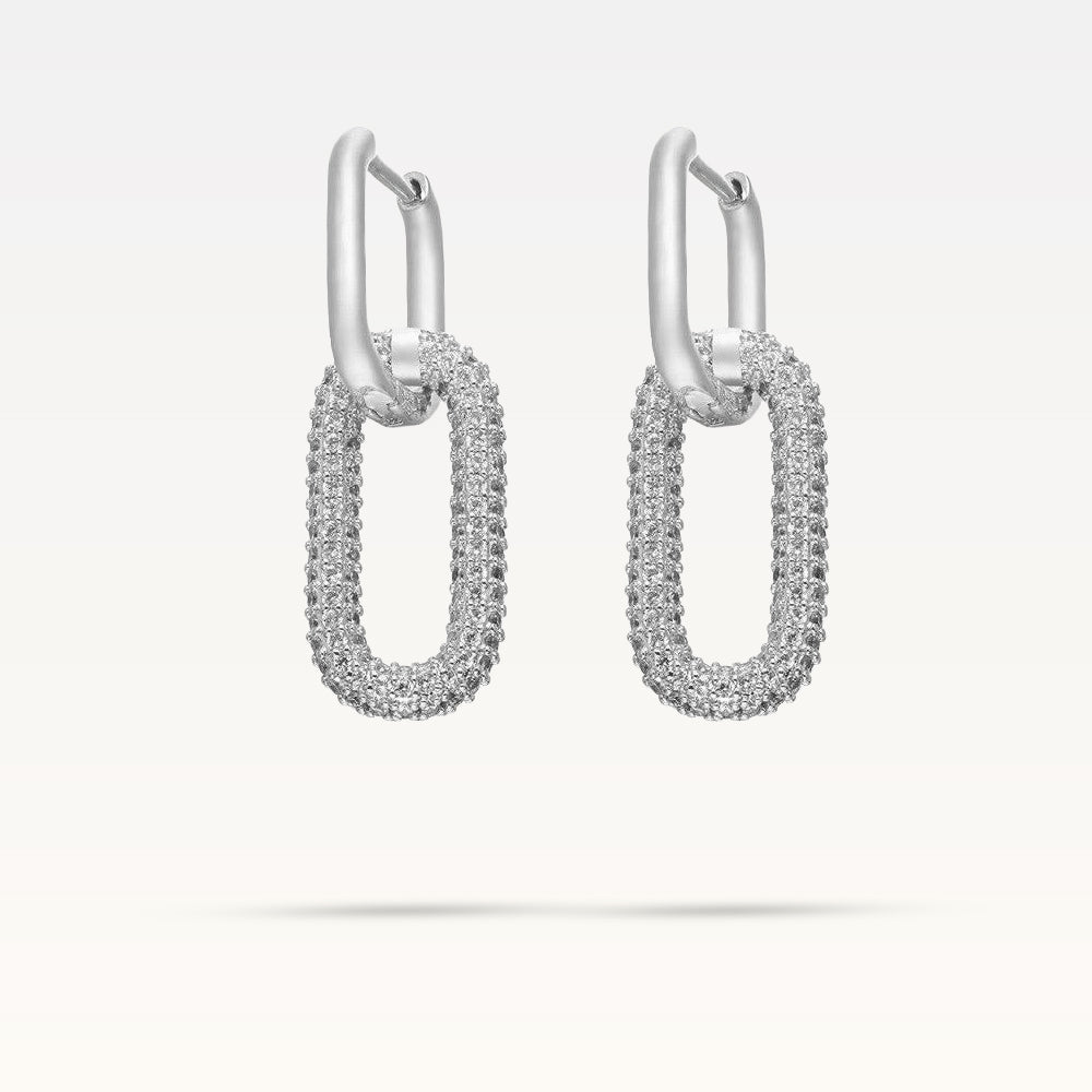 Joyce Earrings - Silver