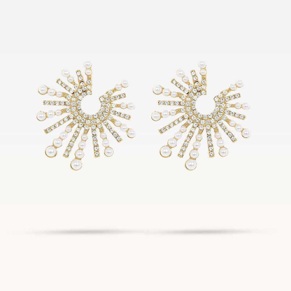 Lies Pearl Earrings - Gold