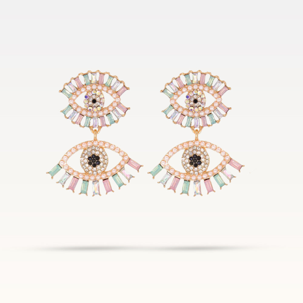 Maeyu Eye Earrings - Pastel