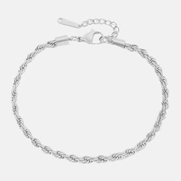 Palma Anklets - Silver