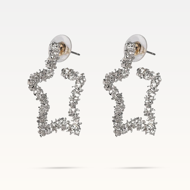 Starla Star Earring - Silver