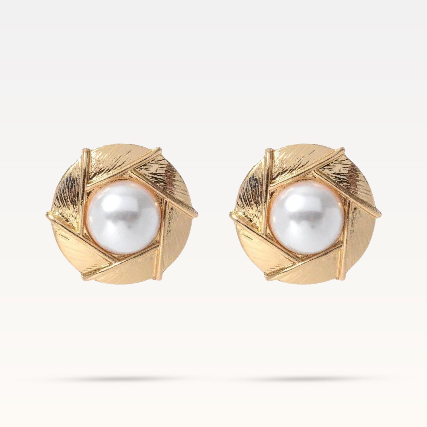 Yara Pearl Earrings - Gold