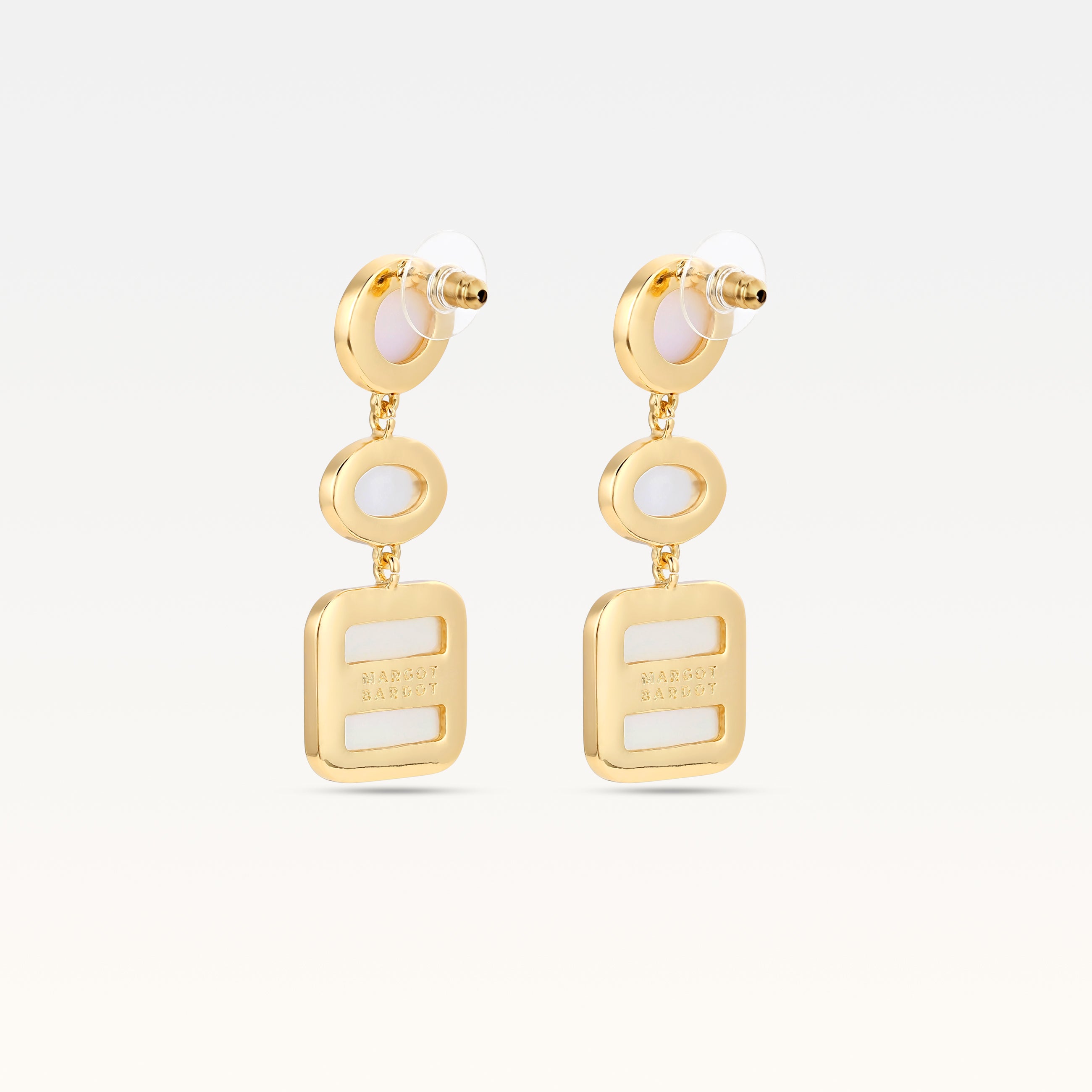 MB Calix Gold-Plated Earrings