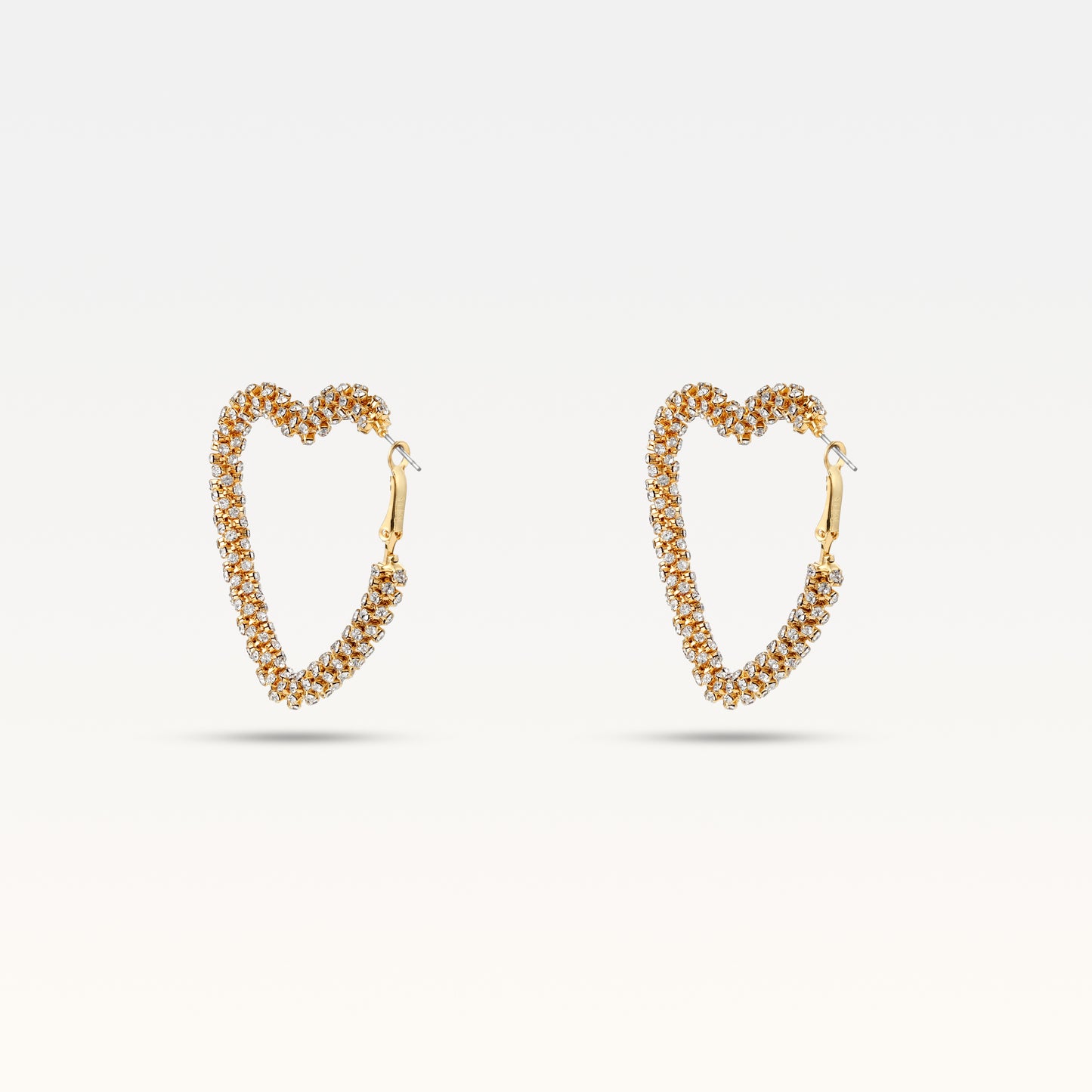 MB Candy Gold-Plated Heart Earrings