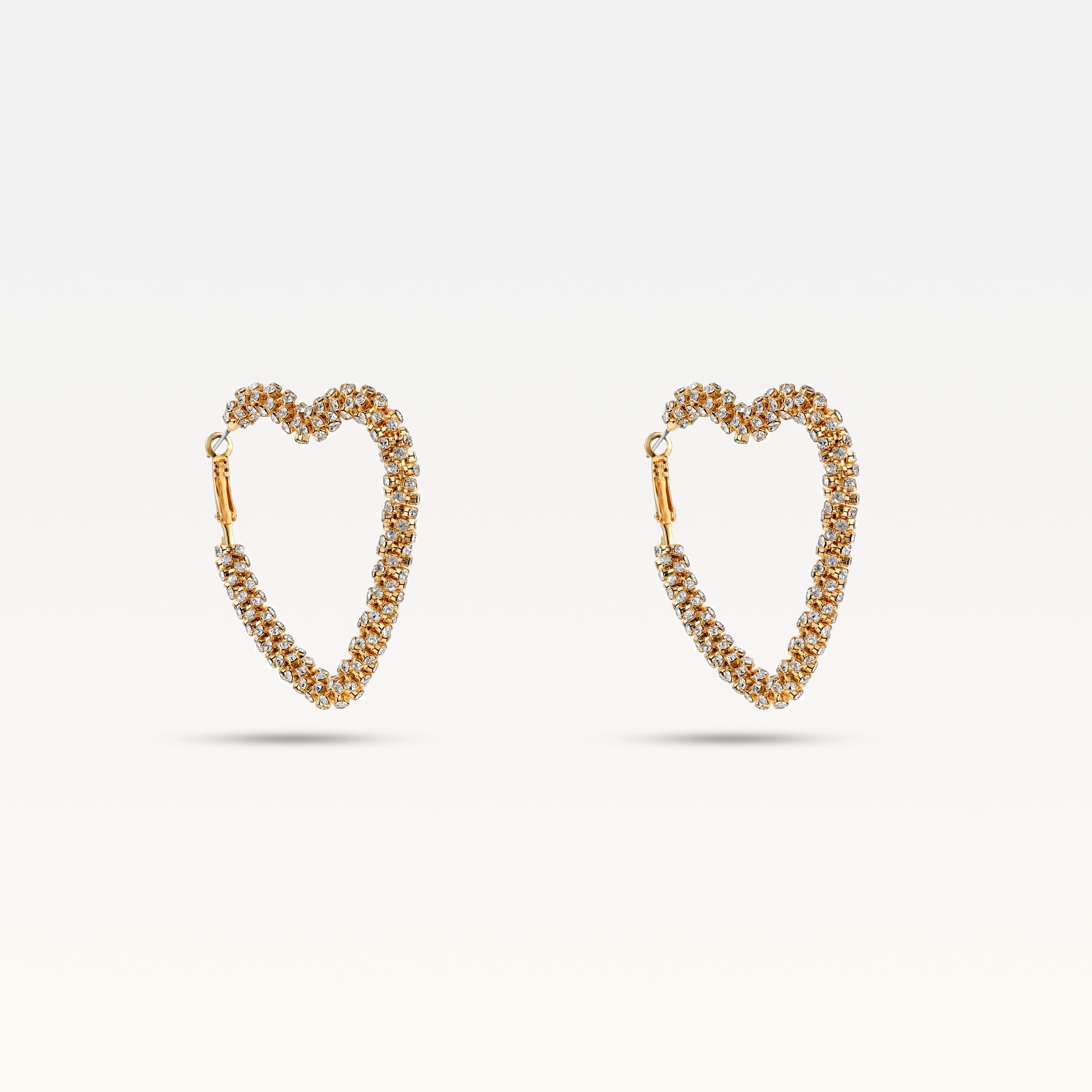 MB Candy Gold-Plated Heart Earrings