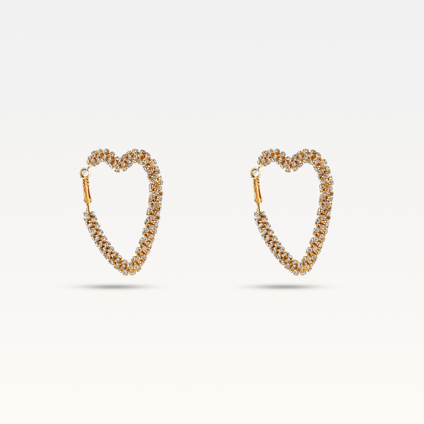 MB Candy Gold-Plated Heart Earrings