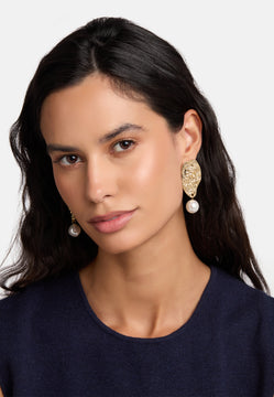 MB Gold-Plated Layla Earrings