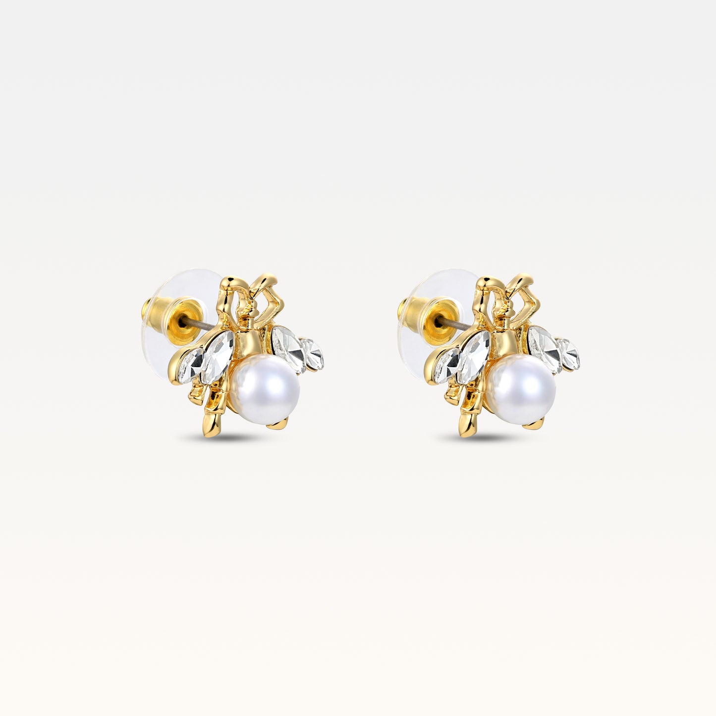 MB Gold-Plated Lilly Bee Earrings